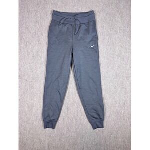 k222. Nike Therma-FIT Womens Joggers Gray Fleece Sweatpants Small